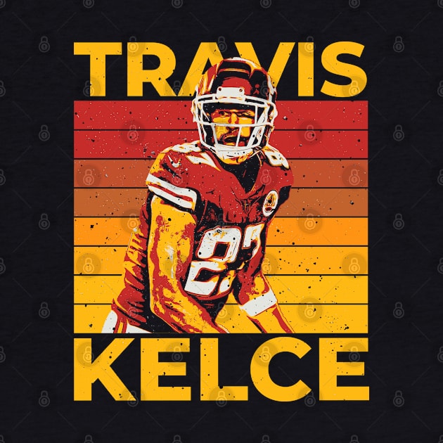 travis kelce retro by PRESENTA